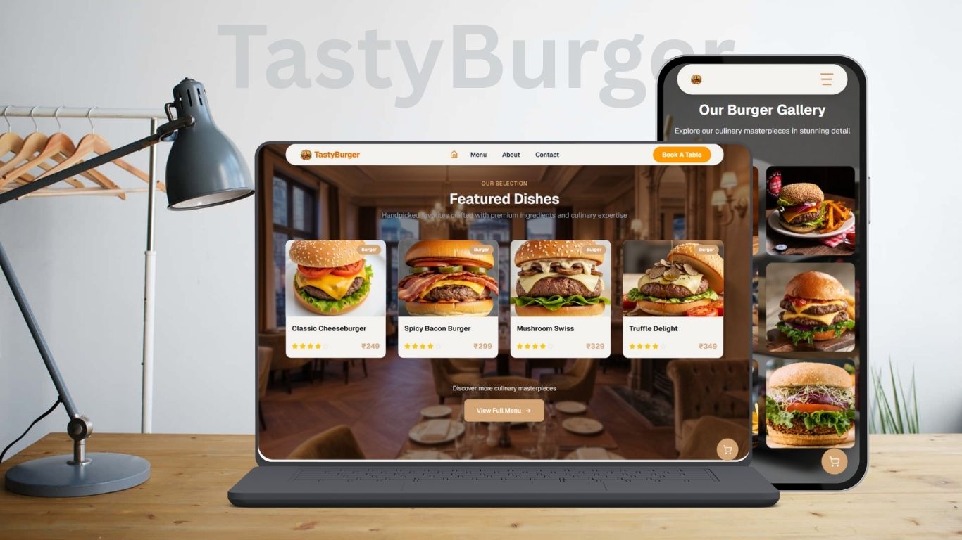 TastyBurger - Slide 2